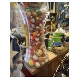 GLASS JAR WITH BOBBERS (TALLER)