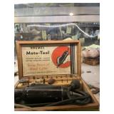 ASSORTED DECOR - TEA CUPS, ANTIQUE DREMEL, FIGURIN