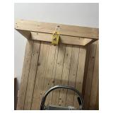 LARGE CRATE WOOD (UNASSEMBLED)