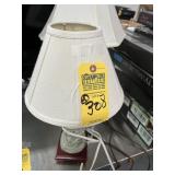 ASSORTED LAMPS - 1- FISH / 1- BRASS