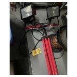 2-HEAD SHOP LIGHT WITH STAND