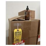 BOXES AMBER JARS WITH DROPPERS - 4oz (24 PER BOX)