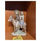 LLADRO FIGURINES - CHILDREN ON DONKEY
