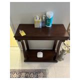 WOOD ENTRY TABLE