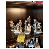 ASSORTED HUMMEL FIGURINES - CHILDREN WITH ANIMALS