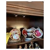 ASSORTED FINE CHINA - TEA CUPS & SAUCERS