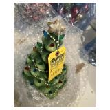 CERAMIC LIGHT CHRISTMAS TREE