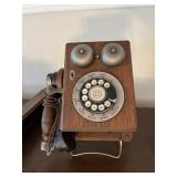 WESTERN ELECTRIC ANTIQUE WOOD TELEPHONE - SERIAL N