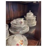ASSORTED DINNERWARE - EAMAG / GALACIA / FLORAL - P