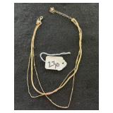 TRIPLE STRAND NECKLACE