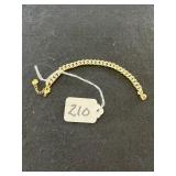 ENAMEL & GOLD COLOR BRACELET - 6