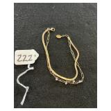 GOLD COLOR NECKLACE - 18