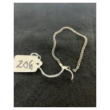 .925 STERLING SILVER BRACELET - 9