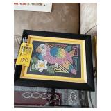 FRAMED & MATTED ARTWORK - BIRD