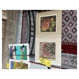 PAPER FRAMED ARTWORK - FLOWER - THE BUTCH ART GARD