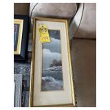 FRAMED & MATTED ARTWORK - ORIENTAL WINTER
