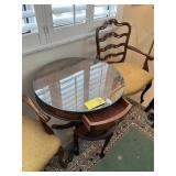 SUPERIOR 2429 ROUND ANTIQUE TABLE - 1949