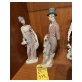 LLADRO FIGURINES - LADY & GENTLEMAN