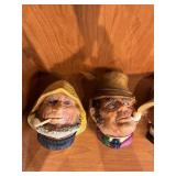 ASSORTED BOSSONS CONGLETON HEADS