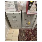 FILE CABINETS WITH 2 DRAWERS