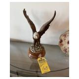 PORCELAIN FIGURINE WITH BASE - EAGLE - by ANDREA