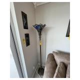 PURPLE TORCH LAMP