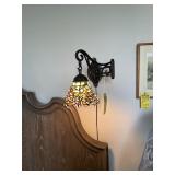 STAINED GLASS WALL LIGHTS
