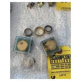 ASSORTED JEWELRY - RINGS, CHARMS, ETC
