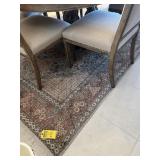 PEACH & TAN ORIENTAL RUG - 6