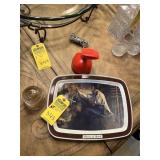 ASSORTED PIECES - TRAY, ETC