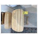 LIGHT WOOD TV TRAYS