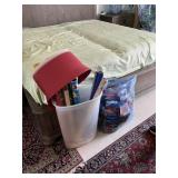 LOT CHRISTMAS WRAPPING PAPER BAG, ETC