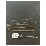 ASSORTED BRACELETS / ANKLETS (BROKEN)