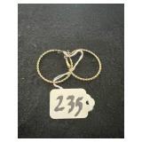 PAIR EARRINGS
