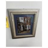 FRAMED & MATTED PICTURE - CITY STREET
