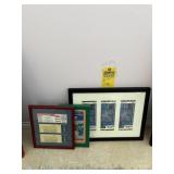 ASSORTED SPORTS MEMORABILIA - FRAMED TICKETS / MAR
