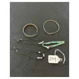 ASSORTED BRACELETS / EARRINGS