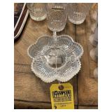 ASSORTED GLASS DISHES