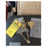 GOLD TONE NECKLACES