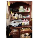 DESK WITH BOOKSHELF - APPROXIMATELY 75