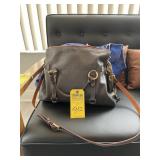 DOONEY & BOURKE PURSE - MEDIUM SATCHEL - SLATE