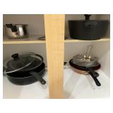 ASSORTED POTS & PANS