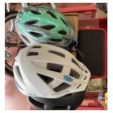 ASSORTED BIKE HELMETS