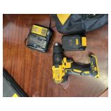 DEWALT DCD777 DRILL WITH CHARGER IN BAG