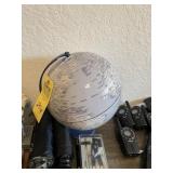 LOT ASSORTED DECOR & KNICK-KNACKS - GLOBE, UMBRELL