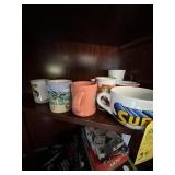ASSORTED COFFEE MUGS