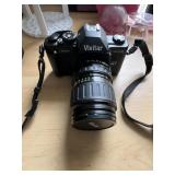 VIVITAR V3800N CAMERA WITH LENS ATTACHMENTS & SONY