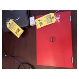 DELL RED LAPTOP
