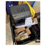 LOT ASSORTED ITEMS - COMPUTER CABLES, COMPUTER ACC
