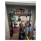 WOOD & METAL BOOK SHELF